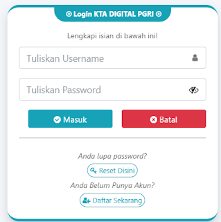 Register PGRI Kota Palembang - Persatuan Guru Republik Indonesia Cabang Kota Palembang